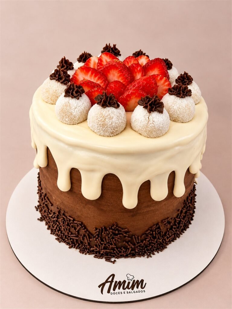 Bolo de Ganache